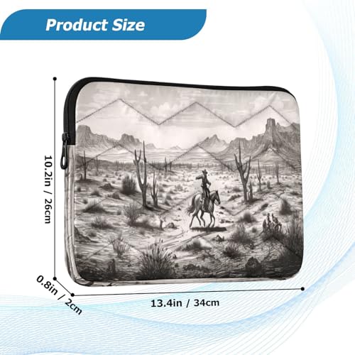 Funda para portátil Western Desert Cowboys 13-14 pulgadas miniatura 3