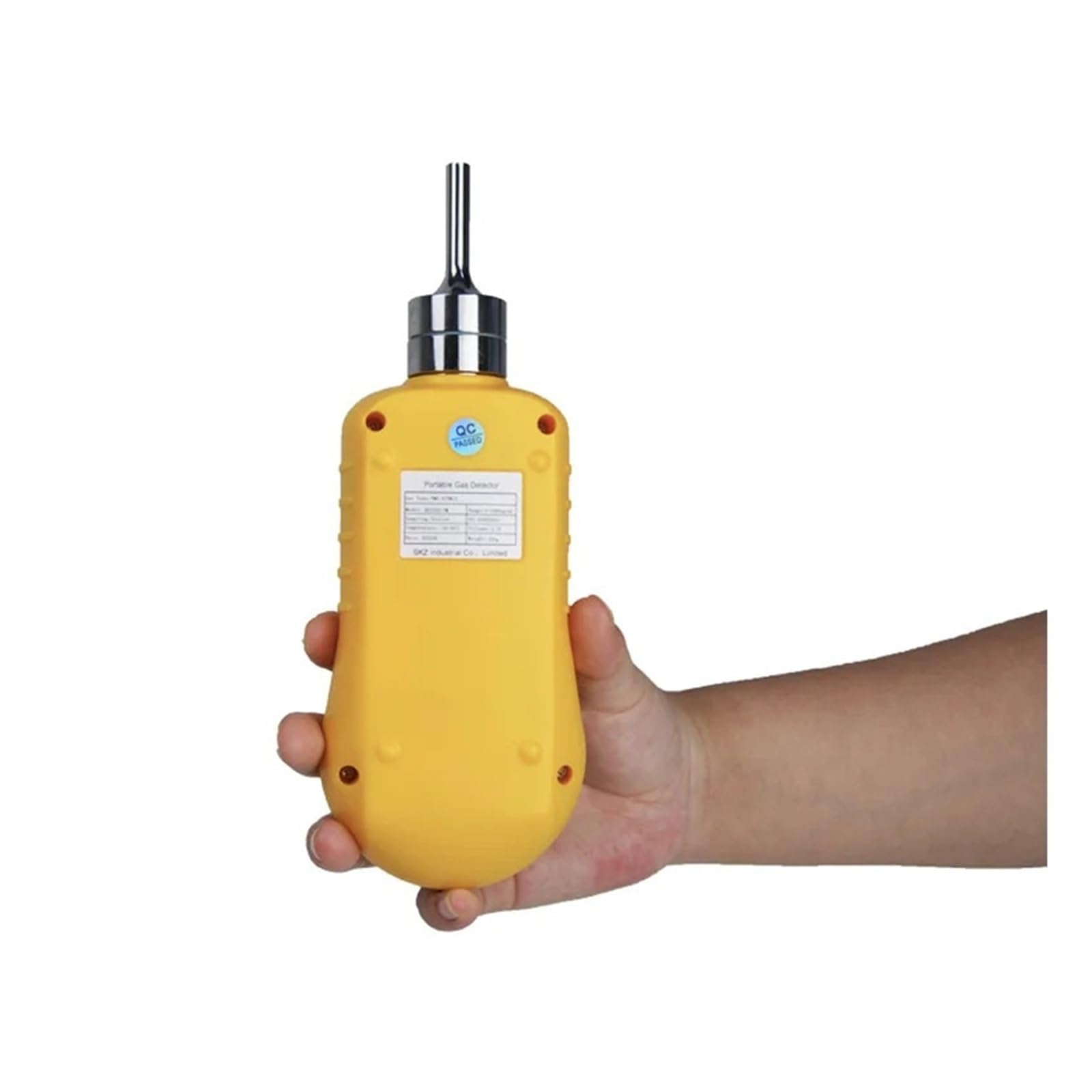 Analizador de Gas portátil C3H8 con Bomba muestreo 10 etapas, Pantalla LCD Recargable, Detector luz y Sonido Alta sensibilidad para Laboratorio