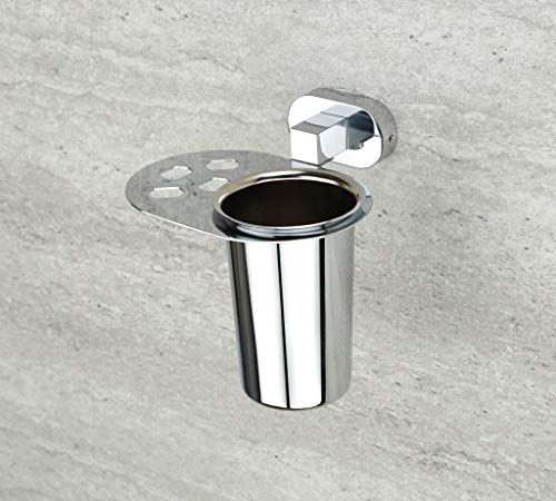 Image of iSTAR Toothbrush Holder Bathroom Accessories for Home 304 Stainless Steel, Anti Rust Set of 1