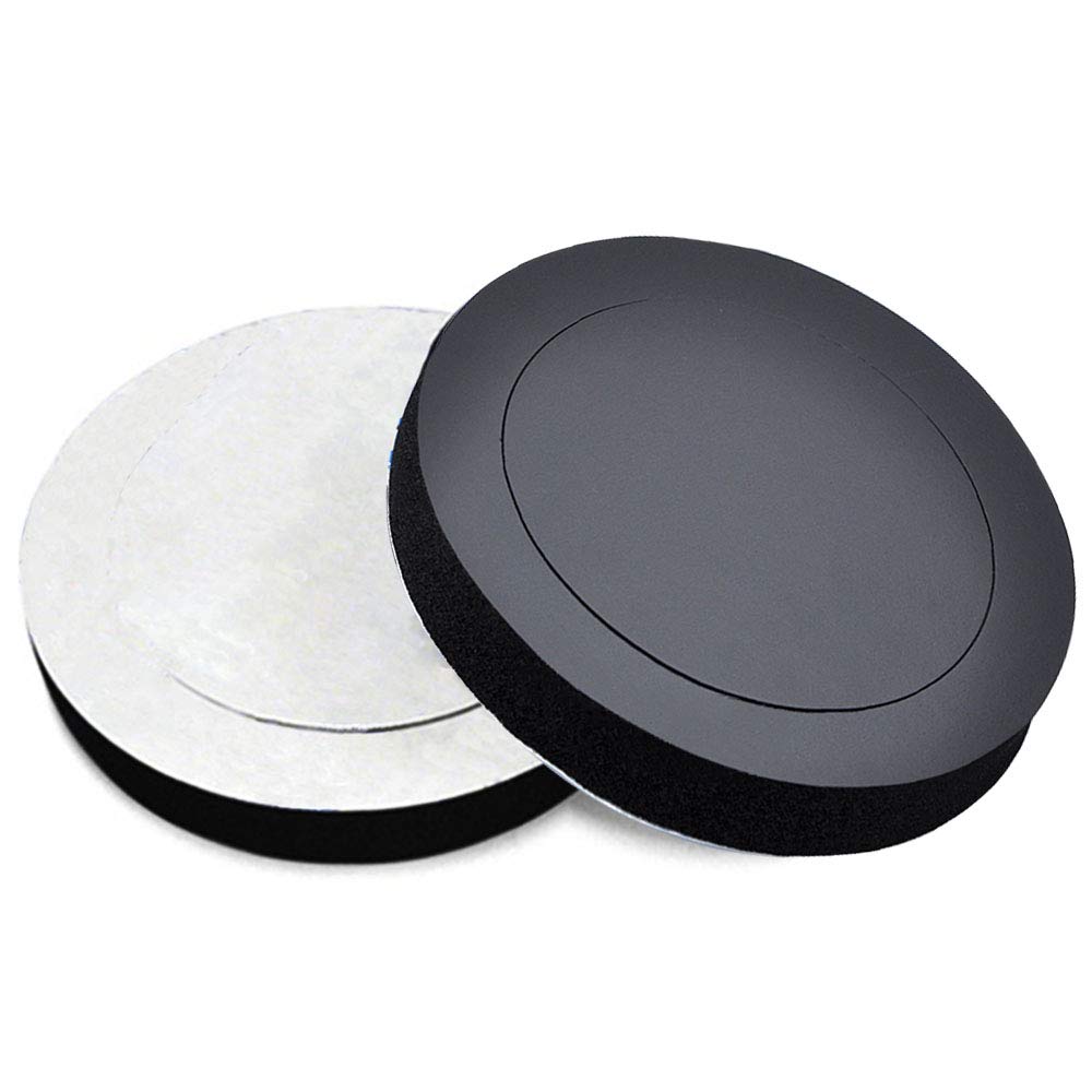 SaferCCTV 2 Pcs 6.5 Inches Speaker Car Universal Foam Speaker System Kit, Self Adhesive Sponge High Rebound Car Speaker Foam, Speaker Insulation Ring Soundproof Cotton Pad