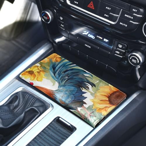 Organizador para auto de cuero PVC miniatura 5