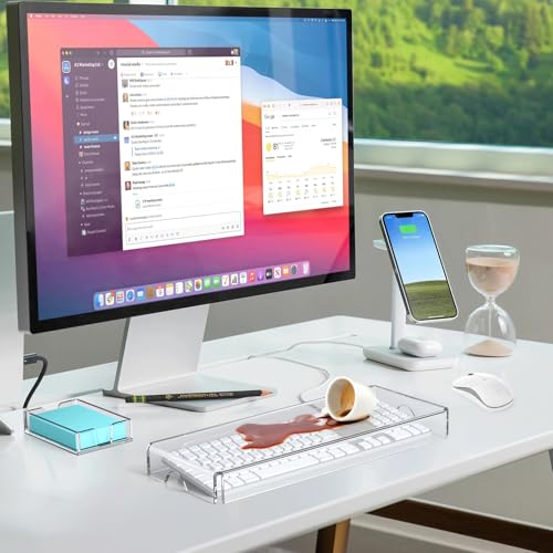 Protector de teclado acrílico WINFFOR para teclado 17" miniatura 2