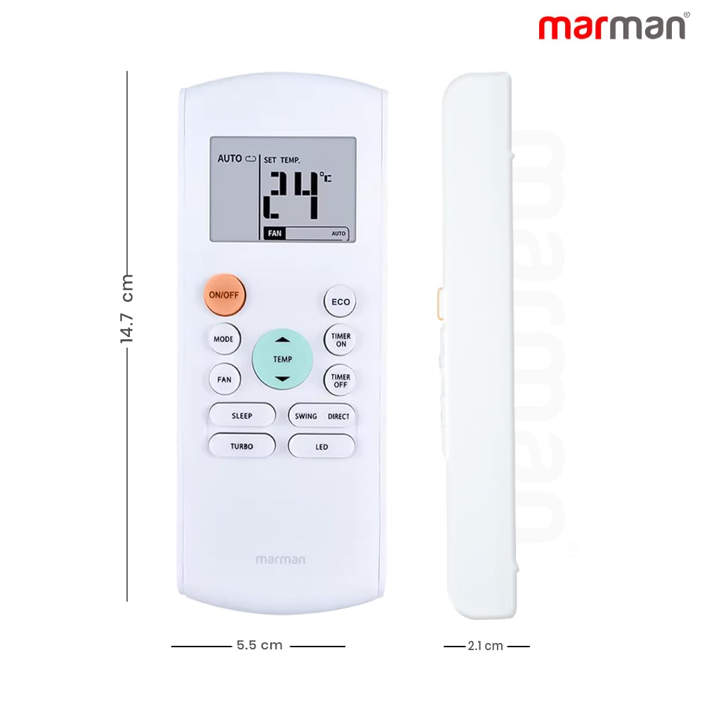 Diwali Offer Buy Now Marman® Compatible With Onida Ac Remote Original Rg57A7/Bgef