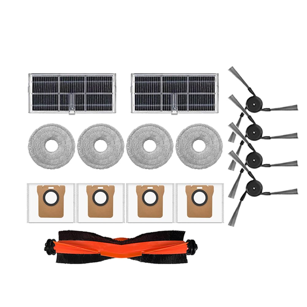 Kit d'accessoires Xiaomi M40 D110CN : brosse caoutchouc et 15 pièces de rechange