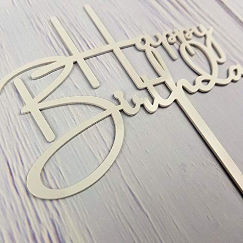 Jieein NJ-0383 Happy Birthday Cake Topper For Birthday Party Decorations thumb #1
