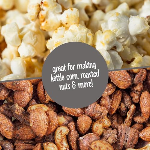 image for Nostalgia Non Stick Stirring Popcorn Maker for 24 Cups of Theatre Styl