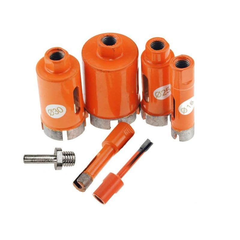 14mm Angle Grinder/Drill Machine Diamond Core Bit Hole Saw Masonary Cutter Drill Wet Use Choice Of Sizes 6.5 to 75mm For Ceramic, Tiles, Concrete, Stone, Glass, Brick Walls, Marble, Granites