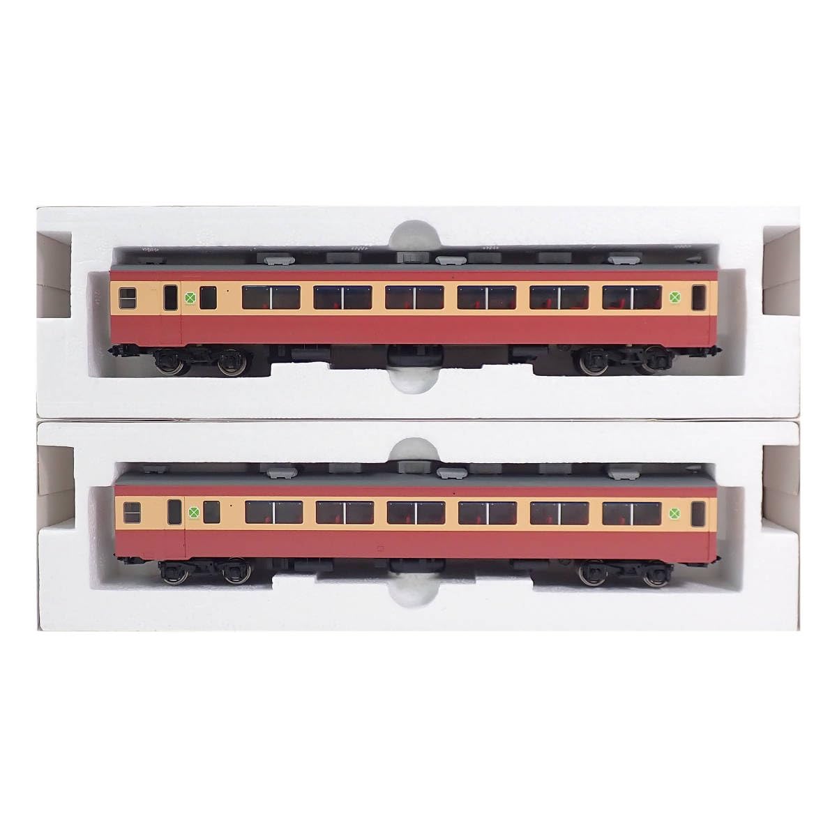 Amazon.co.jp: TOMIX 国鉄457系 HO-382サロ455形 グリーン帯なし 2両
