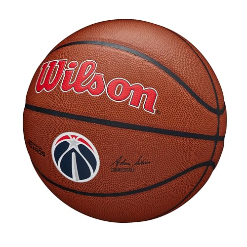 Wilson NBA Team Alliance Basketball, Braun, Größe 7 – Ansicht 3