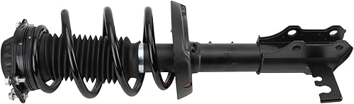 Miniatura 1255 de TRQ Kit de suspensión delantera, conjunto de amortiguadores y resortes, barra estabilizadora, enlace estabilizador compatible con Chevrolet