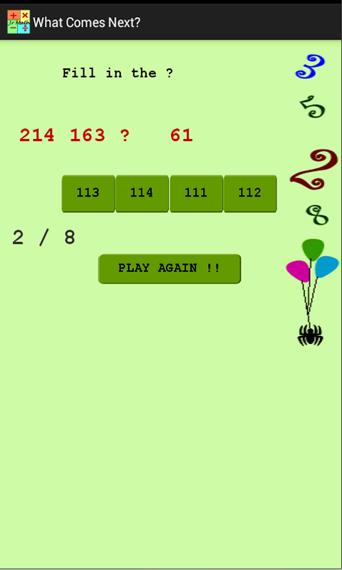 Junior Math App Junior Math For Kids - App on Amazon Appstore
