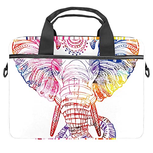 Sacoche pc portable 13-14.5 pouces mandala indien - Idéal pour le bureau et l'université