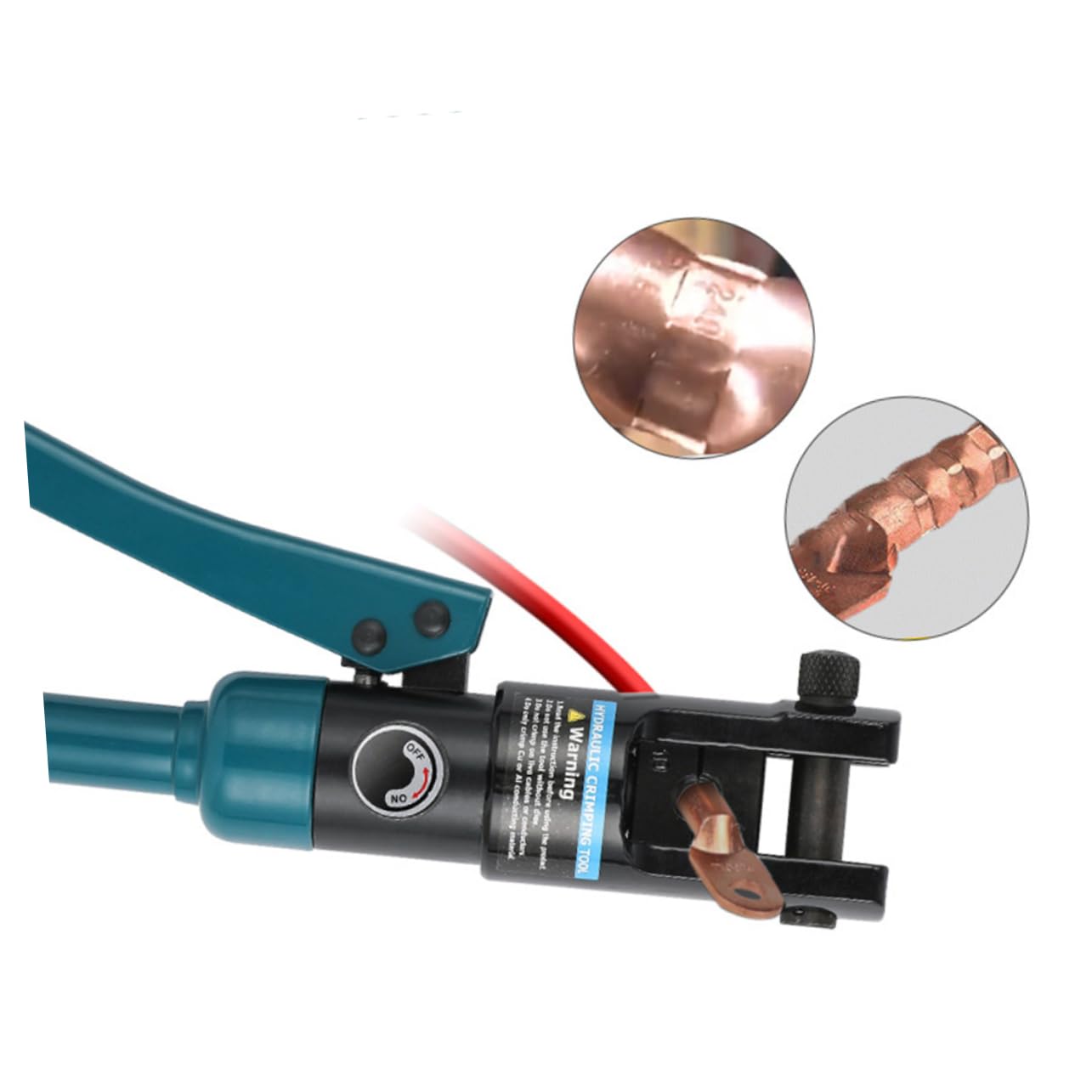 DOITOOL Herramienta Hidráulica De Toneladas Crimpadora De Cables Intercambiables Mm²