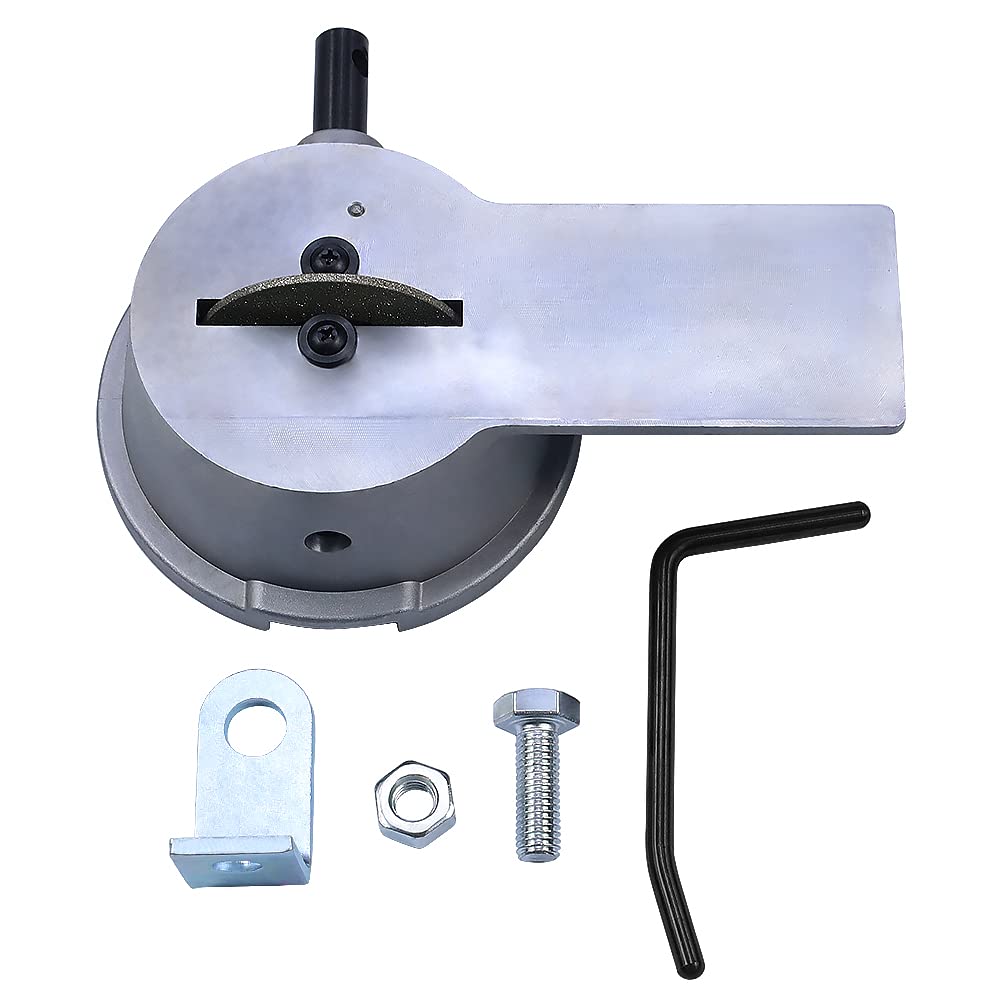 Manual Piston Ring End Gap Filer Tool, Piston Ring Cutting Wheel Filing Tool, Precise Cutting Wheel 80514 Piston Ring End Cap Filer Tool 170/140 Grit Carbide Wheel 91089408