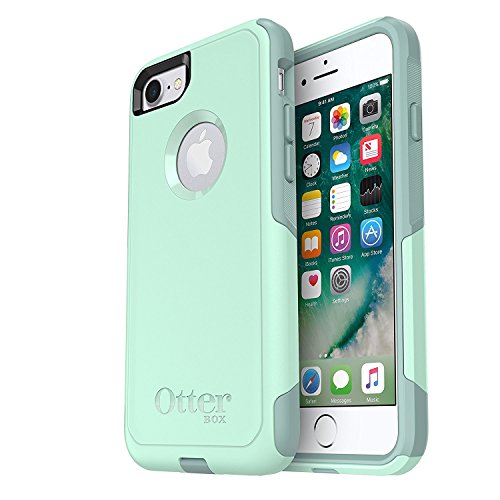 OtterBox iPhone SE 3rd & 2nd Gen, iPhone 8 & iPhone 7 (not Compatible with Plus Sized Models) Commuter Series Case - Ocean Way (Aqua SAIL/Aquifer), Slim & Tough, Pocket-Friendly, with Port Protection