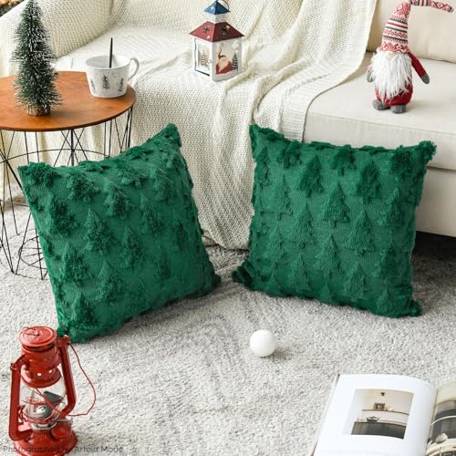 Artoid Mode Künstliche Pelz Grün Kiefern Xmas Bäume Weihnachten...