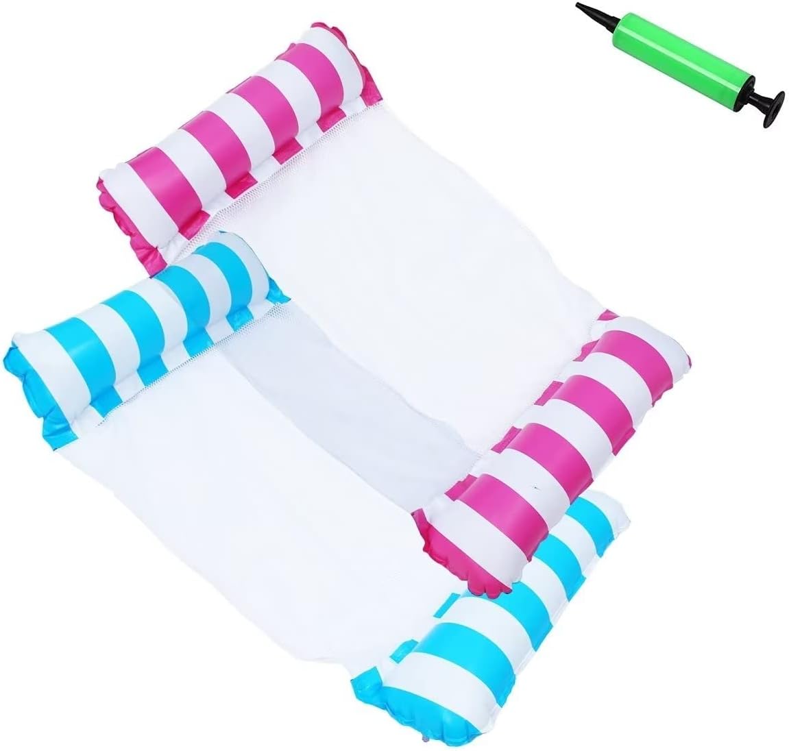 PXSXS 2 Pack Pool Floats Adult,4in1 Pool Floats Hammock