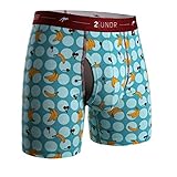 2UNDR Day Shift Boxer Briefs,Banana Cherry,Large