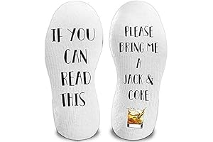 Jack and Coke Lovers Christmas Gift Socks