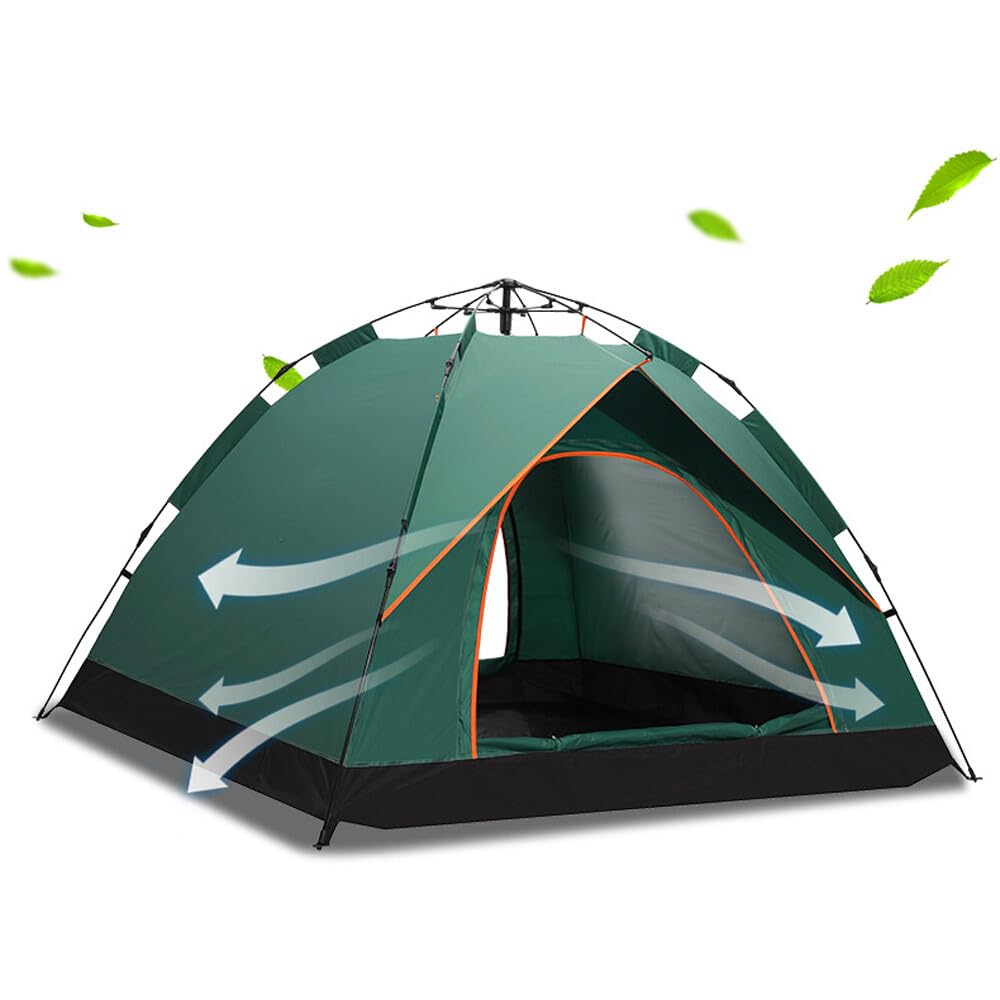 M. J COMFY-LIFE Camping Tent Big Tent for 2-3 People Waterproof and Pop up Tents for Camping with 2 doors Camping and Hiking Storage Bags