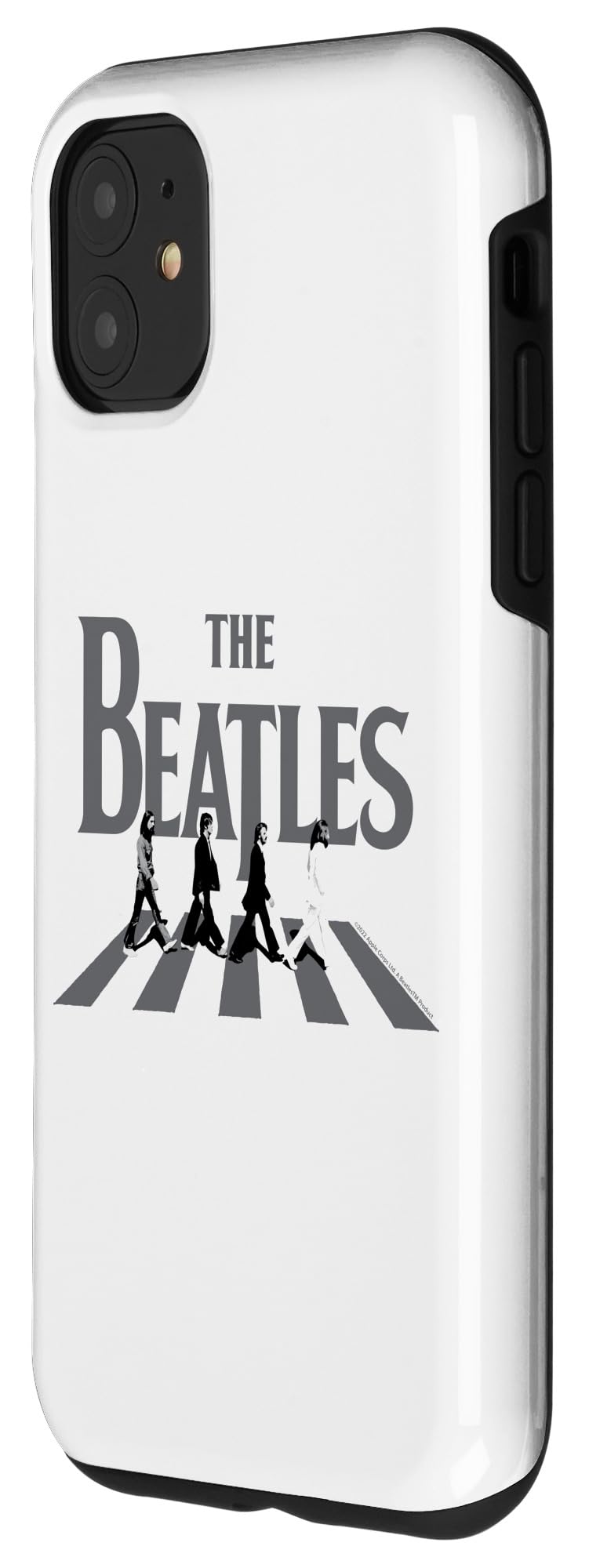 The Beatles - Abbey Road Greyscale Album Cover Case for iPhone 11 - Image 2