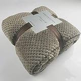 Vielseitige Einsatzszene: Genießen Sie die glücklichen Stunden Ihrer Familie auf der luxuriösen warmen Flanellwolldecke, während Sie Ihre Lieblingsfernsehsendung auf der Couch sehen