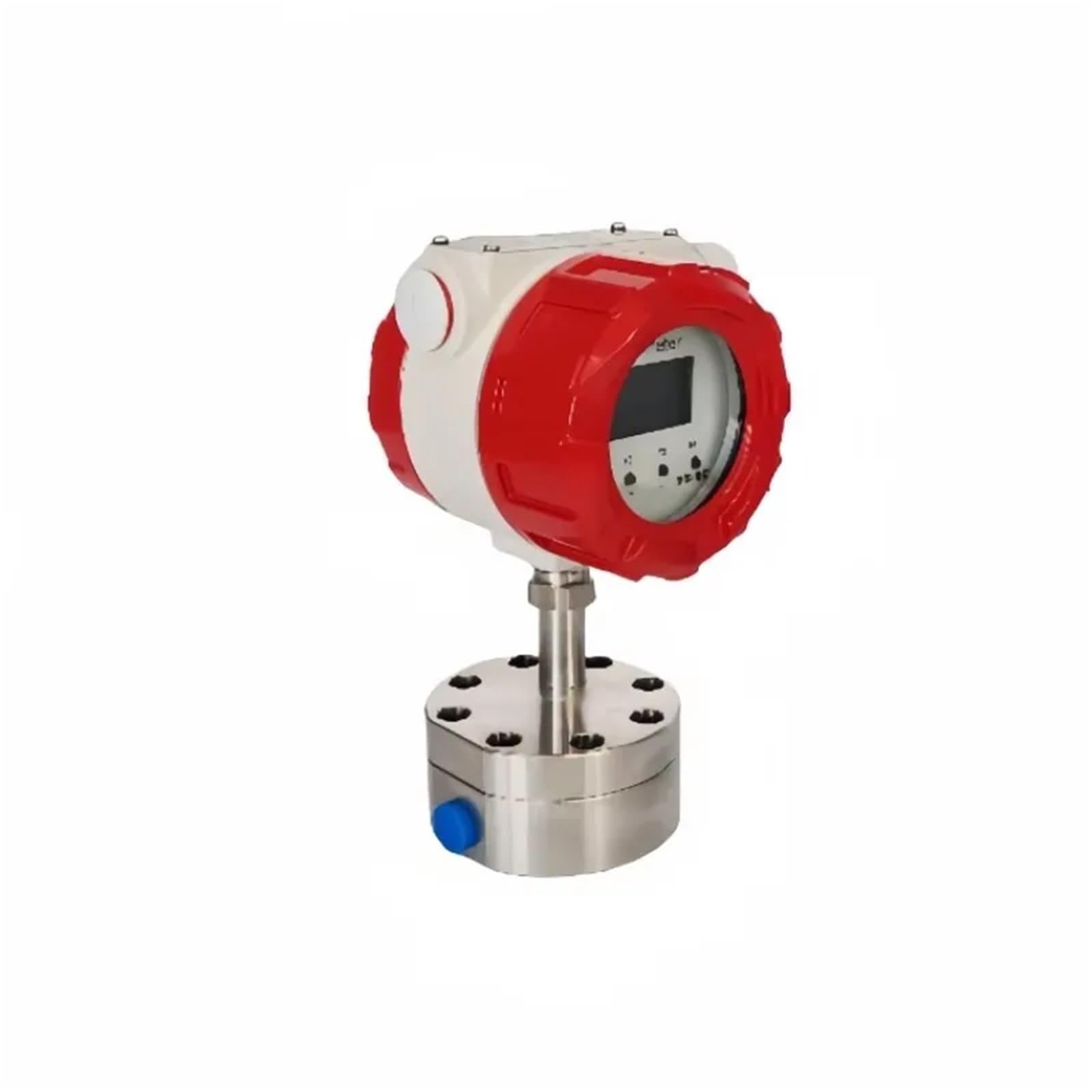 Medidor de caudal con pantalla digital de acero inoxidable DN6 304 soportado por engranajes ovalados