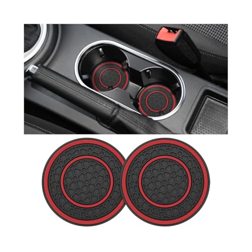 Portavasos para carro de silicona, 2 piezas miniatura 1