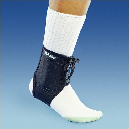 MUELLER SOCCER ANKLE BRACE WHITE L Amazon.in Health & Personal Care