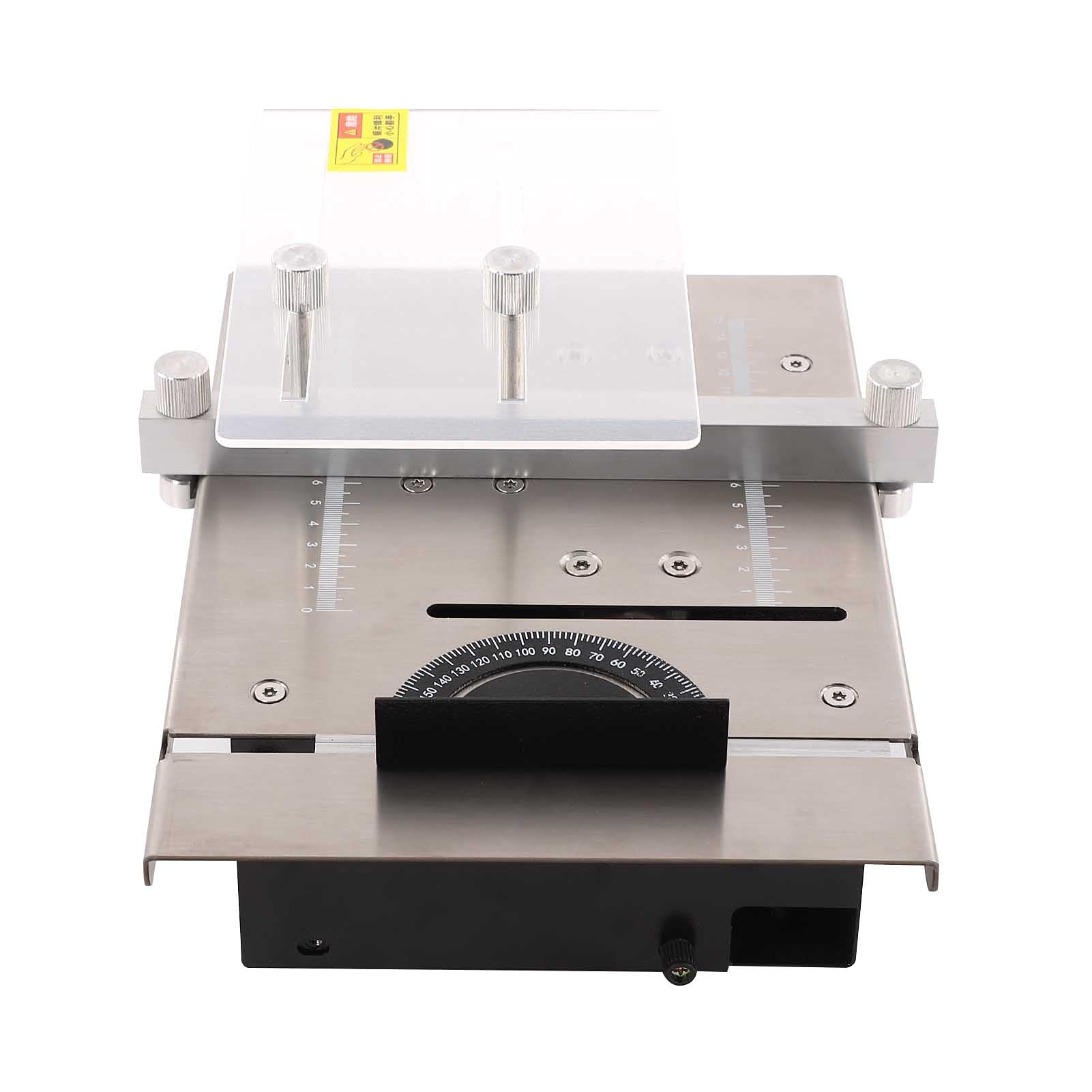 Mini piła stołowa do cięcia stołowego z 7 regulacją prędkości i maksymalną głębokością 40 mm - wielofunkcyjne elektronarzędzie do ręcznego cięcia drewna, metalu, plastiku i akrylu