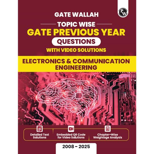Image of (Old Edition) PW GATEWALLAH Electronics & Communication Engineering Previous Solved Papers 2026 PW [Jun 09, 2025] PW