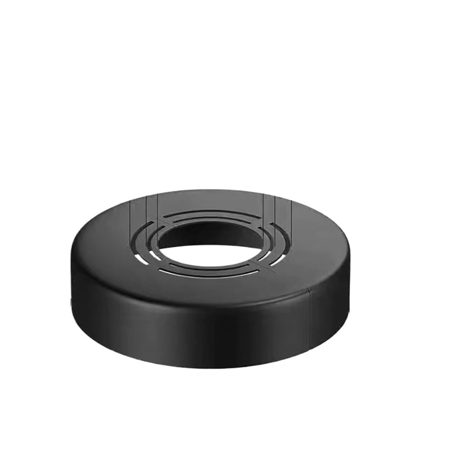 Dasjkdi Black-7X3cm 10Pcs Useful Abs Shower Faucet Cover Plating Wall Flange Decorative Adjustable Kitchen For Wall Holes(Black-7X3cm)
