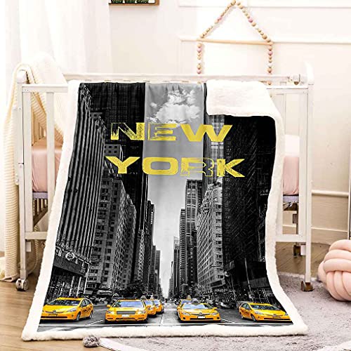 Couverture microfibre douce et confortable paysage architectural - 3
