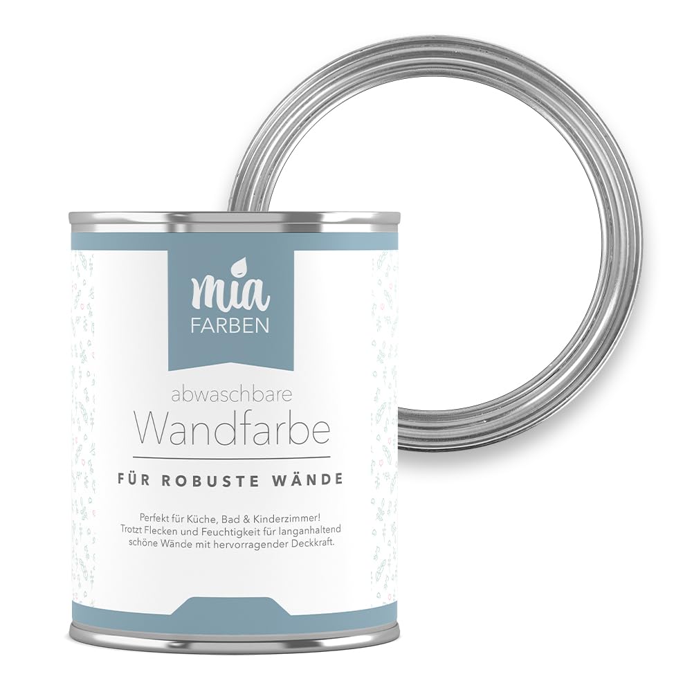 abwaschbare Wandfarbe matt 2,5 L (Traumhaftes Weiss)