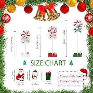 3 Pieces Christmas Table Decorations Wooden Christmas Tiered Tray Decor Xmas Tabletop Décor Candy Cane Décor for home(Classic) 3 Pieces Christmas Table Decorations Wooden Christmas Tiered Tray Decor Xmas Tabletop Decor Candy Cane Decor for homeClassic
