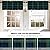 BaoNews Buffalo Plaid Tartan Kitchen Valances for Windows,Traditional Scottish Tiles Trendy Blackout Valances Curtains Multilayer Polyester Drapes for Kitchen Bedroom 2 Pack 52X18 Inches