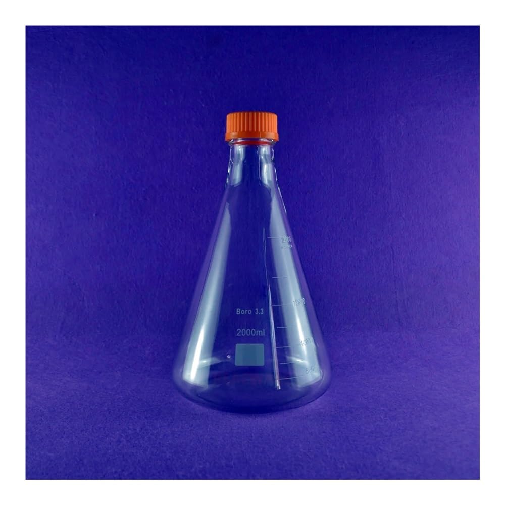 Erlenmeyerkolben aus Laborglas mit GL45-Kappe(250ml)