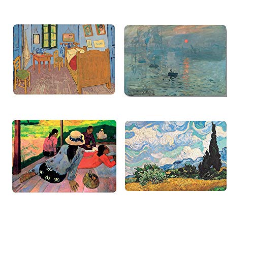 udc Cartexpo - Set di 4 tovagliette da tavola, 42 x 29 cm