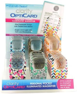 D.M. Merchandising Inc 36 Packs Opticard Pock Magnifier