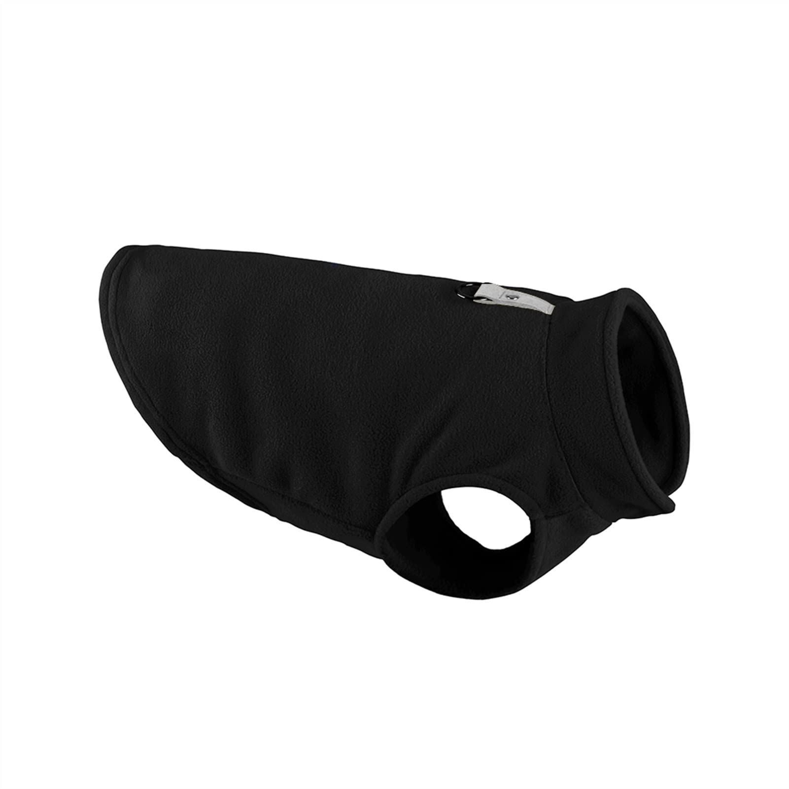 Manteau d'hiver en polaire pour chien noir taille S veste chiot