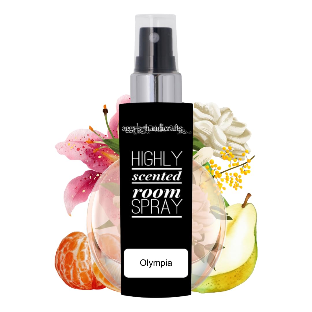 OLYMPIA Handmade Highly Scented Room Spray Mist Air Freshener for Home