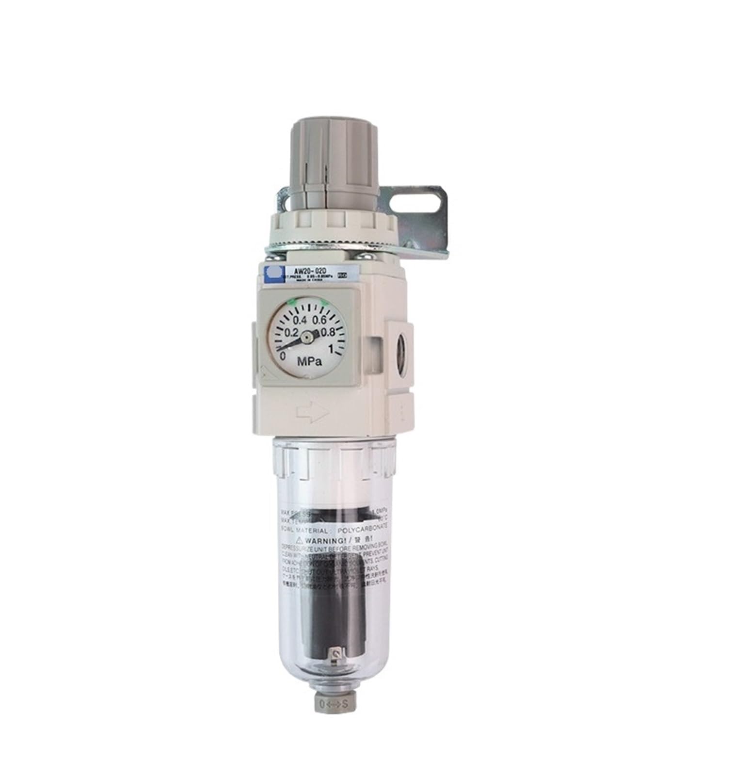 PHNOITPQ AW20/30-02E air source oil-water separator air filter with pressure regulating valve filter pressure reducing valve(AW20-02DE)