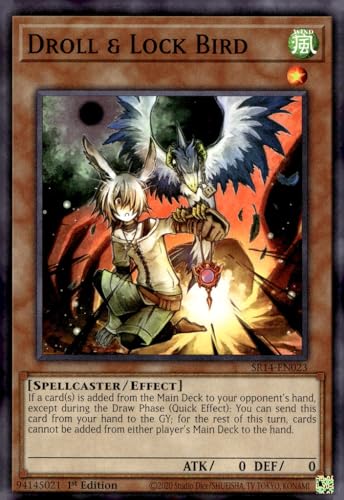 Yu-Gi-Oh! Droll & Lock Bird - SR14-EN023 - Common - 1st Edition
