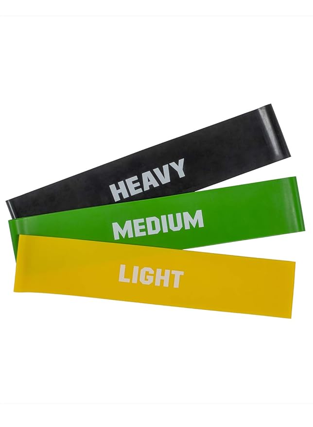 RVX Mini Resistance Loop Bands Set (with 3 Strengths)