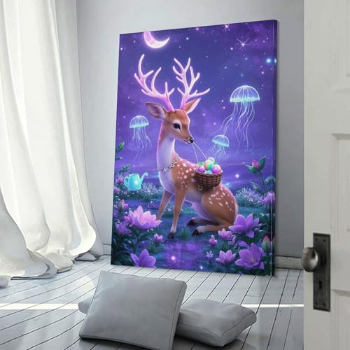 Tableau daim murale 40x60cm pour décoration de la maison salon - 3