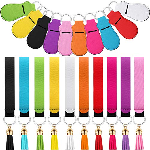 Porte-clés pour rouge à lèvres à clipser avec pompons : fixez et protégez vos tubes