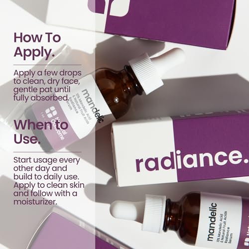 image for Natural Outcome Mandelic Acid 10% | Anti-Aging AHA Facial Serum with H