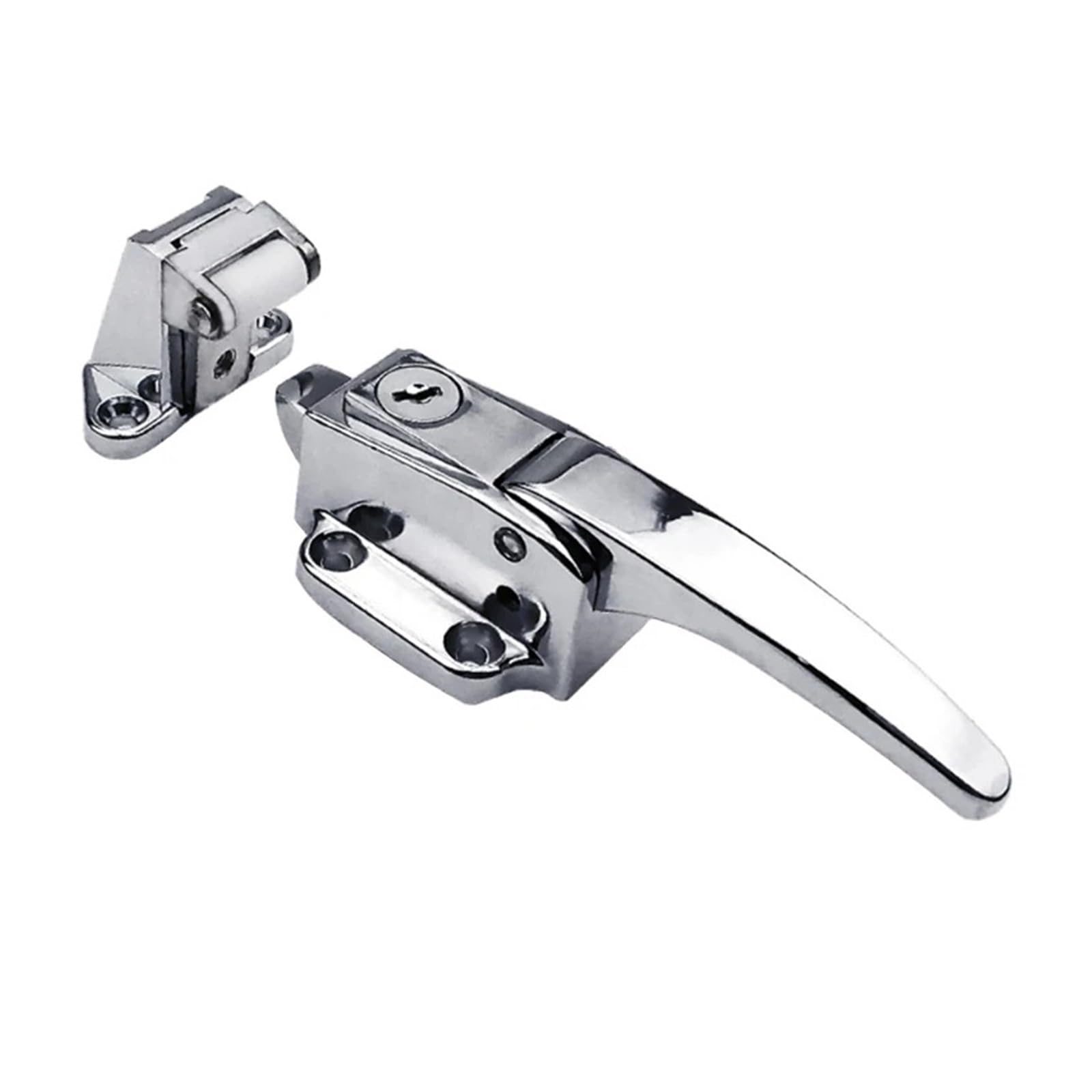 YMUGUEGH Freezer Handle Oven Cabinet Door Hinge Cold Storage Industrial Knob Lock Latch Hardware Cookware Pull(C style)