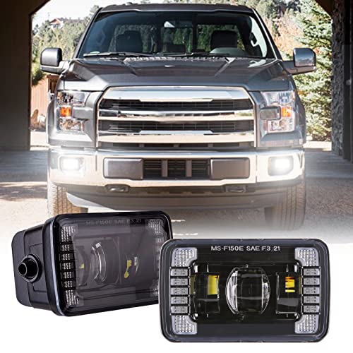BICYACO 4 Inch LED Fog Lights with DRL