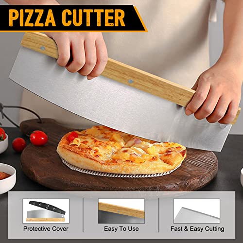 Geebobo GE-PIZZA-STONE-SQ-15X12-002 4 Pcs Pizza Stone Set thumb #4